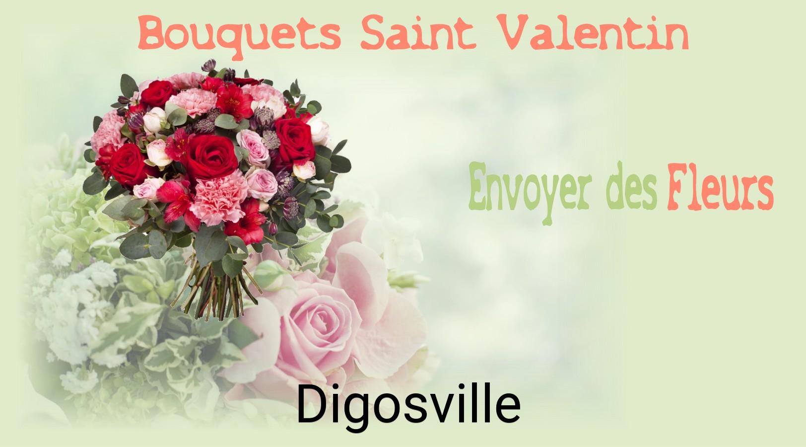 Roses de Saint-Valentin livrées à Digosville